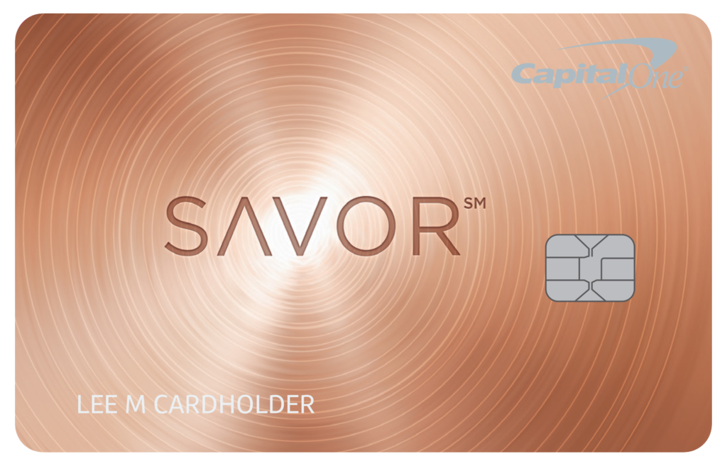 Capital One Savor Card